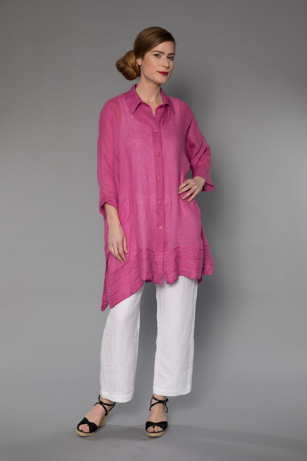 Linen Tunic Shirt