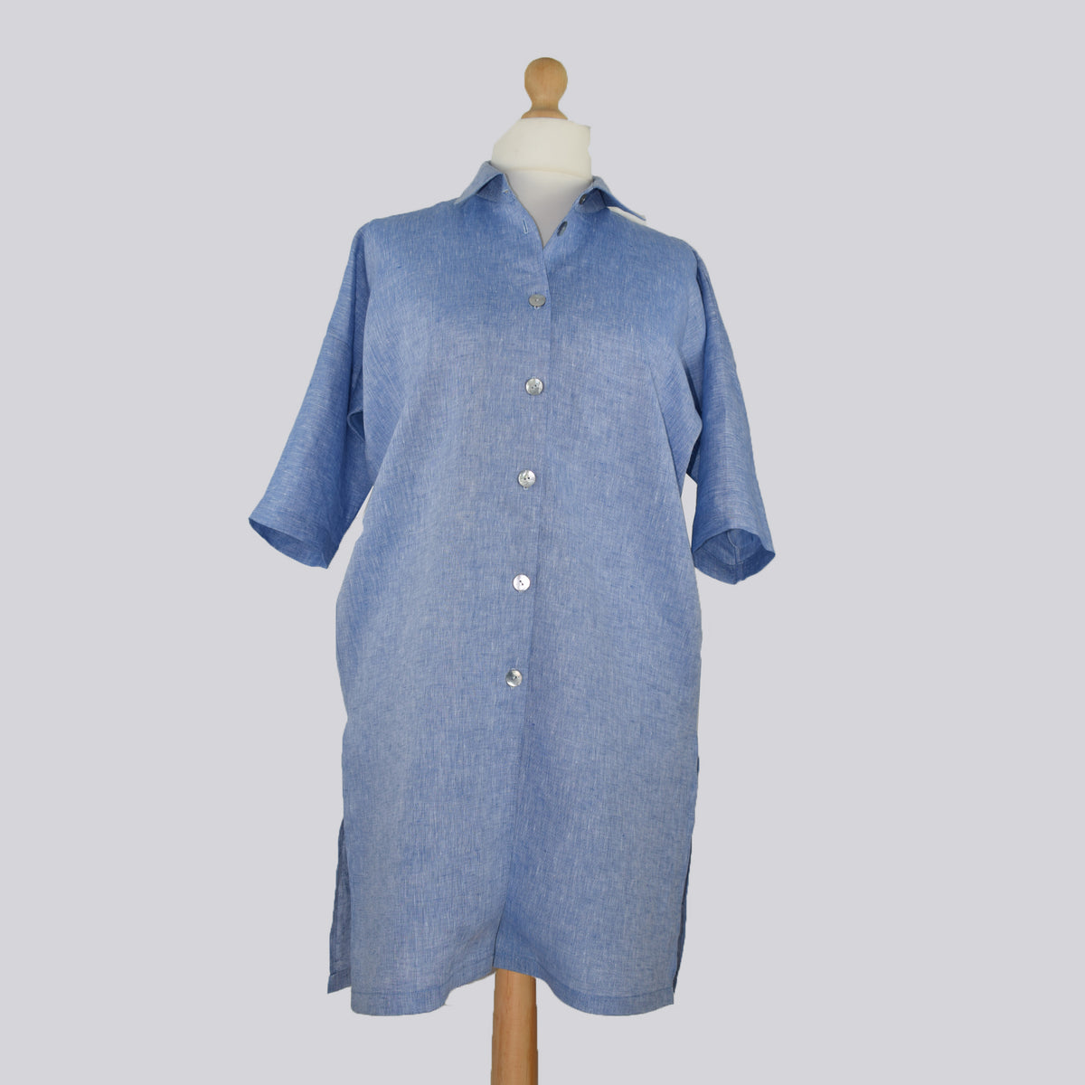 Linen Shirt Tunic