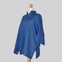 Royal Blue Linen shirt