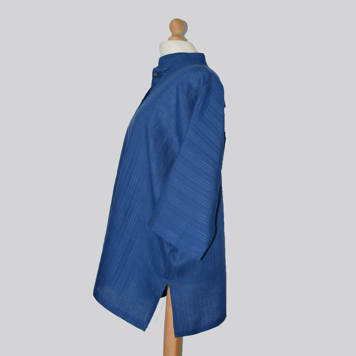 Royal Blue Linen shirt