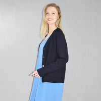 Cardigan Navy Blue