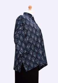 Oyster-Bouquet Floral Print