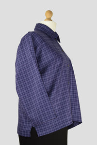 Long sleeve wool shirt