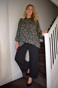 Golden Printed Rings Shirt