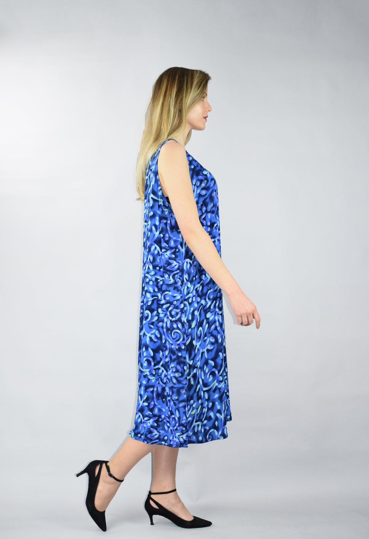 Sleeveless  printed summer dress