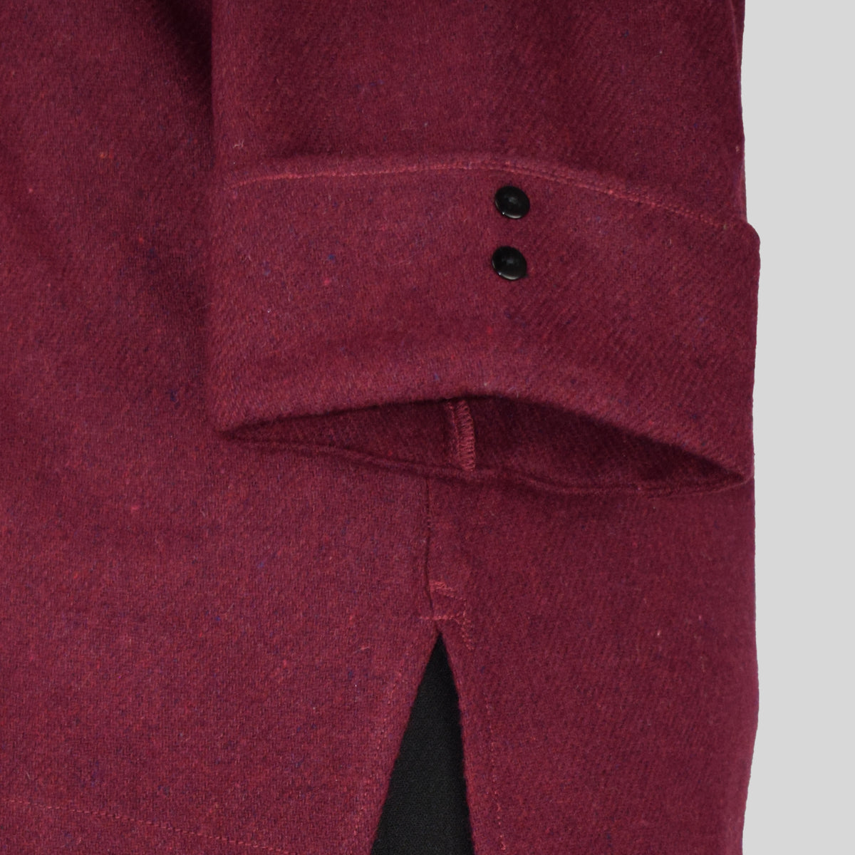 Red Wine Wool Shirt