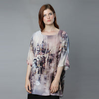 SOFT PINK PRINTED TOP