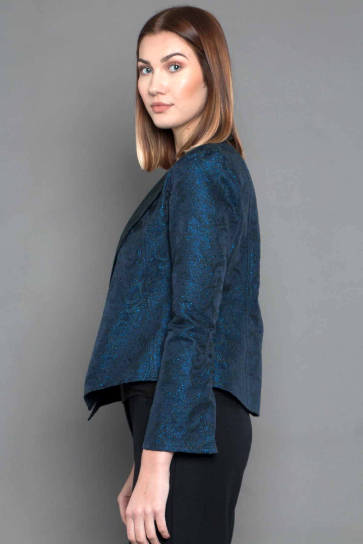 Shimmer Paisley Jacket