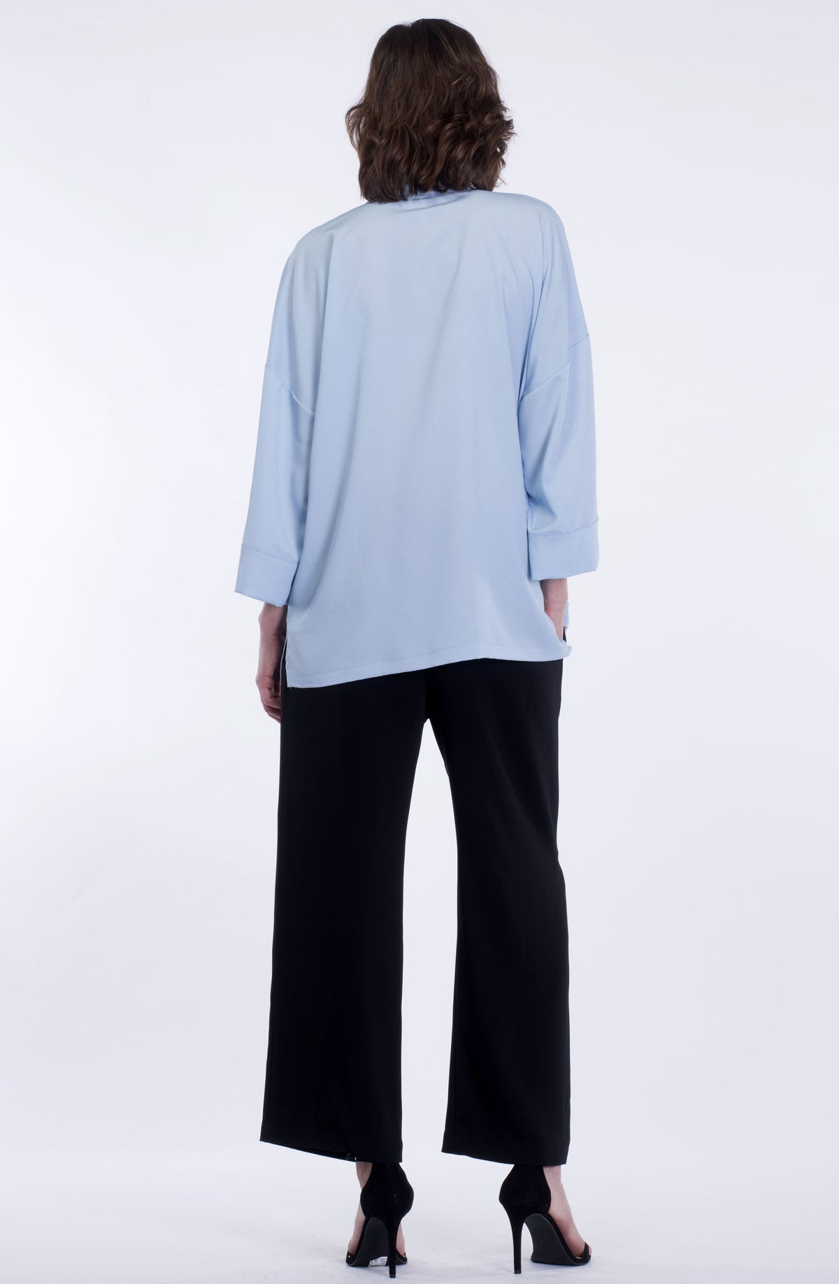 Sky Blue Kimono Shirt