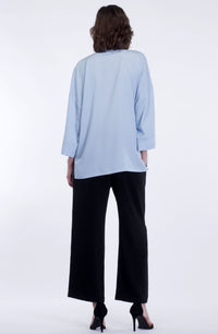 Sky Blue Kimono Shirt