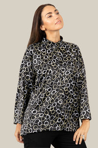 Golden Printed Rings Shirt