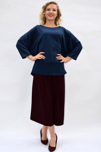 Micro-pleated Top